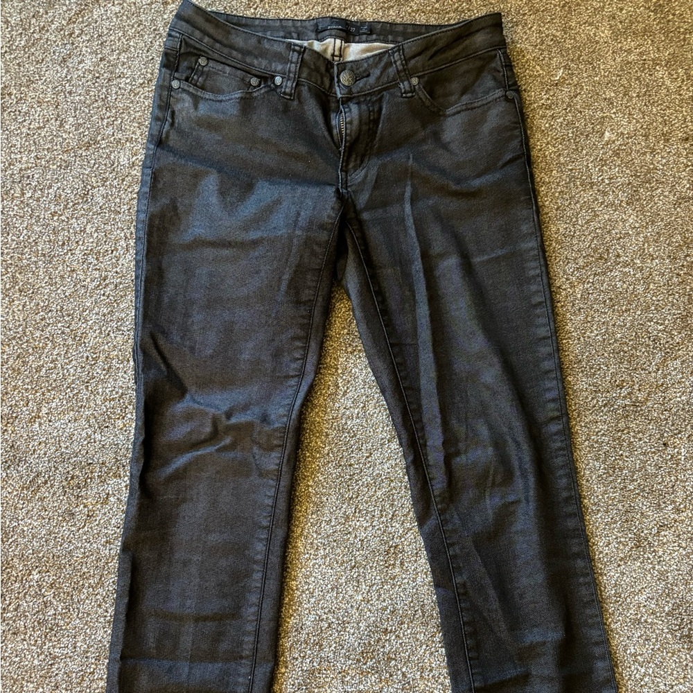 Prana jeans size 4 black inseam 30 inches